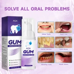 AQA™ GUM SMOOTHING FOAM - Solve all Oral Problems