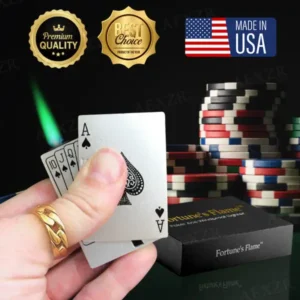 Fortune's Flame™ Poker Ace Windproof Lighter