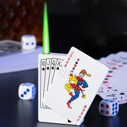 Fortune's Flame™ Poker Ace Windproof Lighter