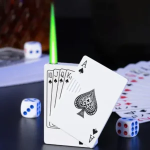 Fortune's Flame™ Poker Ace Windproof Lighter