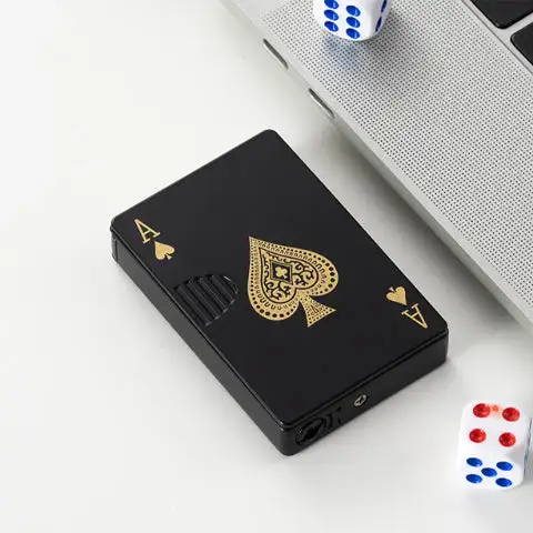 Fortune's Flame™ Poker Ace Windproof Lighter