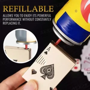 Fortune's Flame™ Poker Ace Windproof Lighter