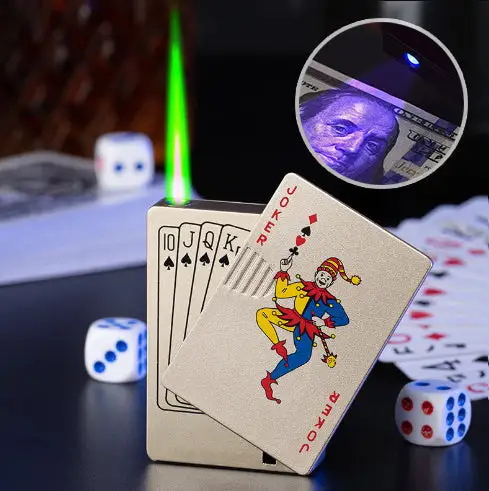 Fortune's Flame™ Poker Ace Windproof Lighter
