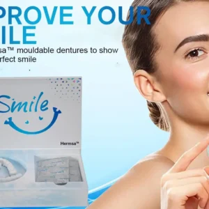 Hermsa™ Mouldable Dentures and Special Cleaning Tablets 🧑🏽‍⚕️ Accredited by American Dental Association (ADA)