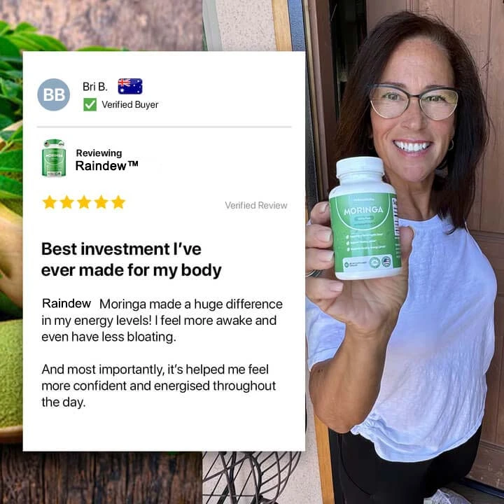 Raindew™ Moringa Max – Natural Support