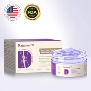 Raindew™ Turmeric & Emu Oil Arthritis Soothing Pain Relief Massage Gel👨‍⚕️American Orthopaedics (AAOS) Approved
