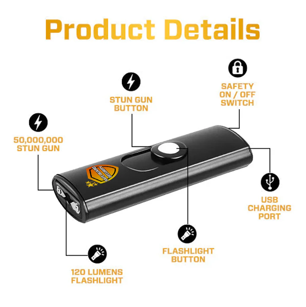 SUPTRUCK™ Pockfend 50M Volt Stun USB Keychain