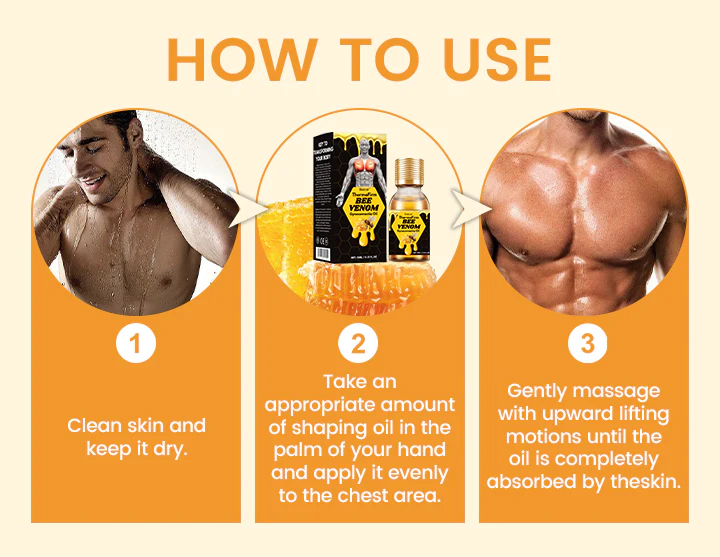 ThermoFirm Bee Venom Gynecomastia Oil