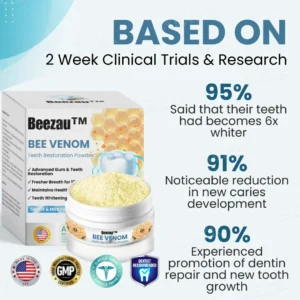 Winter Sale Beezau™ Bee Venom Teeth Restoration Powder