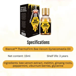 Winter Sale Biancat™ ThermoFirm Bee Venom Gynecomastia Oil