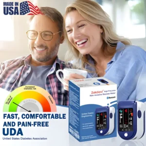 Zakdavi™ High Precision Non-invasive Glucose Meter 👨‍⚕️Clinical certification & 99.9% Accuracy