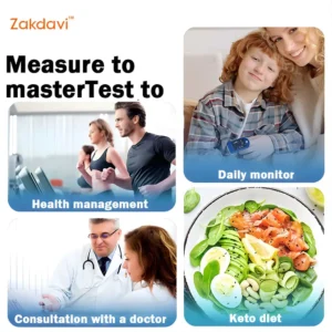 Zakdavi™ High Precision Non-invasive Glucose Meter 👨‍⚕️Clinical certification & 99.9% Accuracy