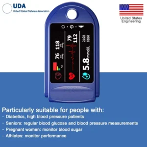 Zakdavi™ High Precision Non-invasive Glucose Meter 👨‍⚕️Clinical certification & 99.9% Accuracy