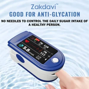 Zakdavi™ High Precision Non-invasive Glucose Meter 👨‍⚕️Clinical certification & 99.9% Accuracy