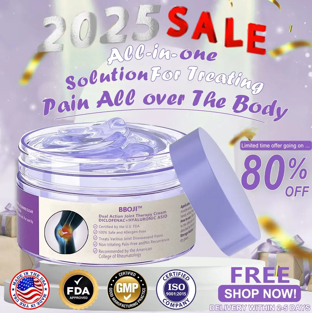 BBOJI® 7 Day Rapid Joint & Bone Therapy Cream USA Orthopedics (AAOS) Approved