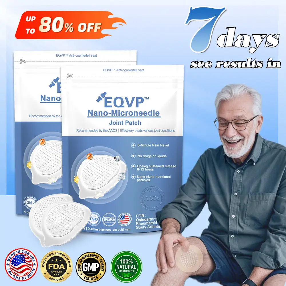 EQVP® Hyaluronic Acid Nano-microneedle joint patch