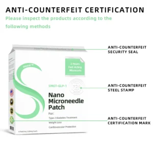 Honxi™ SMGT-GLP-1 Nano Microneedle Patch（Painless, long-lasting, addressing diabetes, obesity, and cardiovascular diseases)