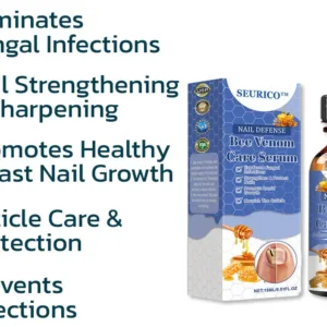 SEURICO™ Bee Venom Deep Repair Nail Essence | Powerful Antifungal & Nail Strengthening Solution