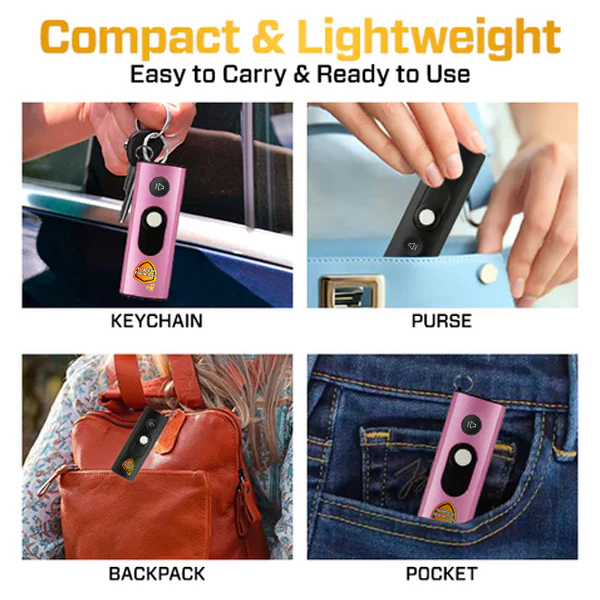 Suptruck™ SmartSafe 3-in-1 Stun Alert Keychain