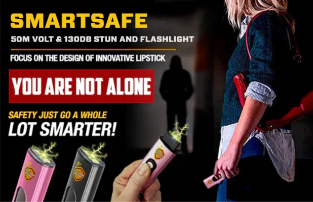 Suptruck™ SmartSafe 3-in-1 Stun Alert Keychain