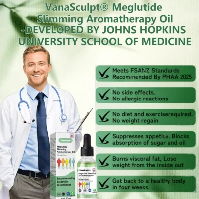 VanaSculpt® Meglutide Slimming Aromatherapy Oil - Made & Shipped From the USA