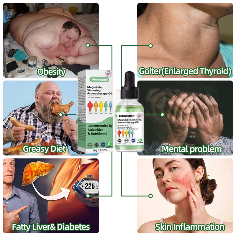 VanaSculpt® Meglutide Slimming Aromatherapy Oil - Made & Shipped From the USA