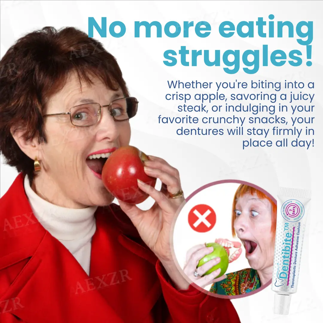Winter Sale Dentibite™ Thermoplastic Denture Adhesive Cushion
