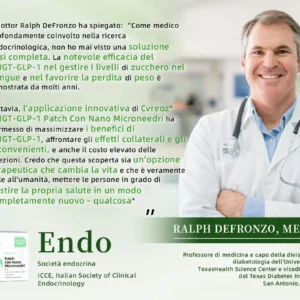 Cvreoz® Cerotto con microaghi nano SMGT-GLP-1
