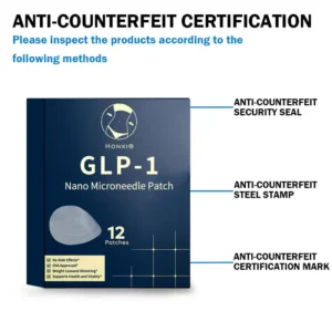 Honxi® GLP-1 Nano Microneedle Patch（Painless, long-lasting, addressing diabetes, obesity, and cardiovascular diseases）