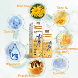 Ourlyard® Magnesiumöl & Bienengift-Gelenk-Heilspray Lindert Gelenkschmerzen in nur 4 Wochen – ganz ohne Rückfall-Effekt