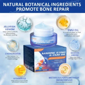 Ourlyard® Marine Sting & Emu Oil Arthritis Soothing Gel (FDA Approved)