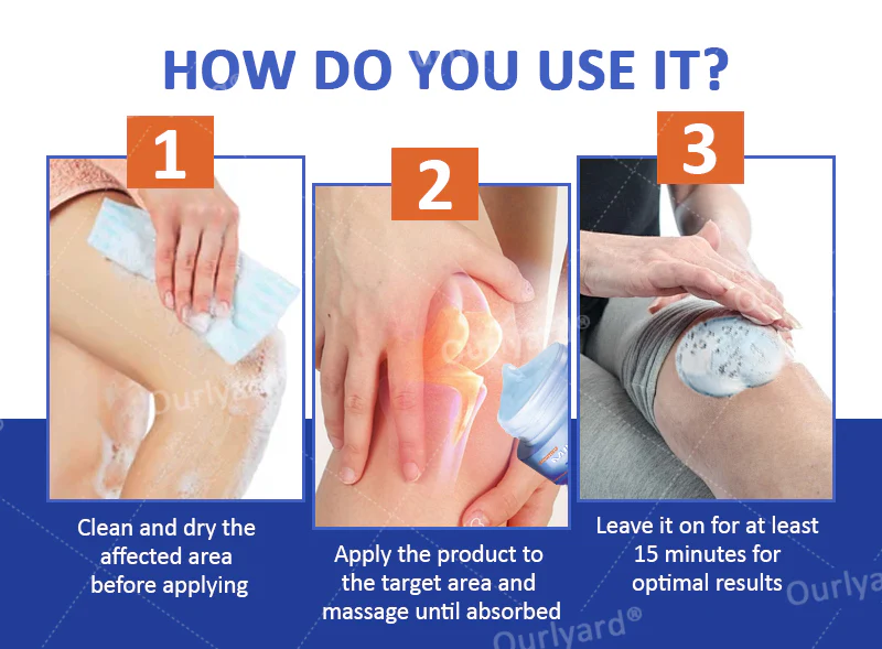 Ourlyard® Marine Sting & Emu Oil Arthritis Soothing Gel (FDA Approved)