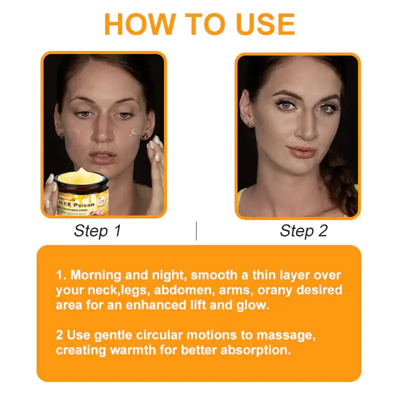 Alisanda® "Dermal Gold" Botulin Bee Poison Skin Restoration Cream