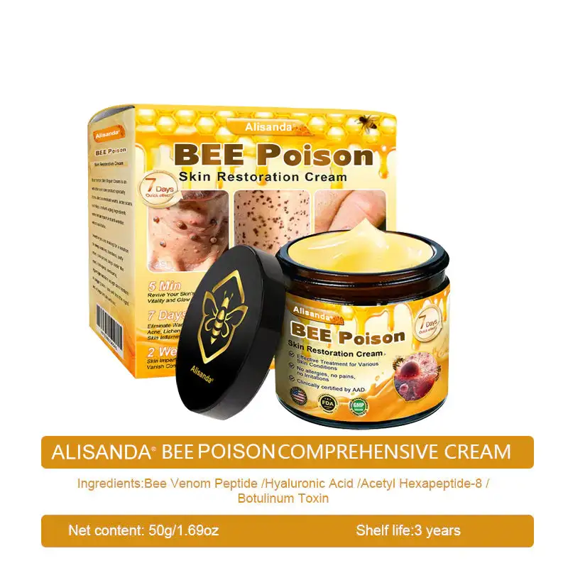 Alisanda® "Dermal Gold" Botulin Bee Poison Skin Restoration Cream