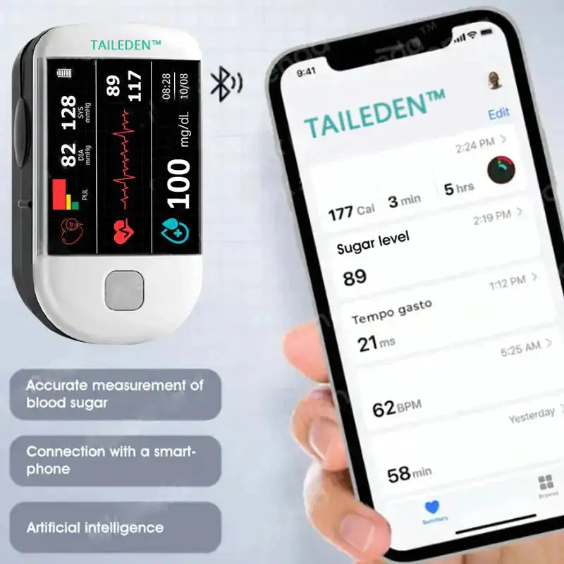 Fingertip Optical Glucose Sensor Monitor