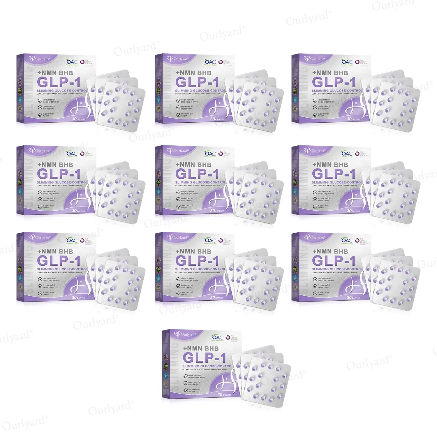 Ourlyard® GLP-1 Slimming & Glucose-Control Ultra-Concentrated Wellness Essence Beads