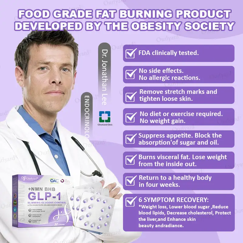 Ourlyard® GLP-1 Slimming & Glucose-Control Ultra-Concentrated Wellness Essence Beads