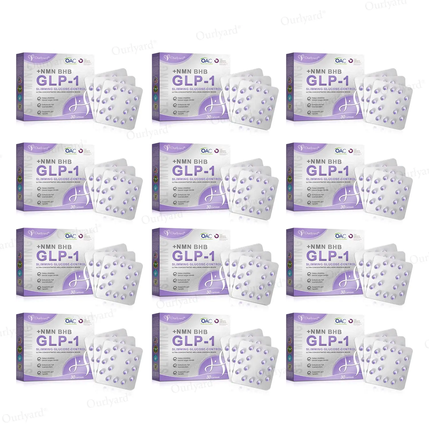 Ourlyard® GLP-1 Slimming & Glucose-Control Ultra-Concentrated Wellness Essence Beads
