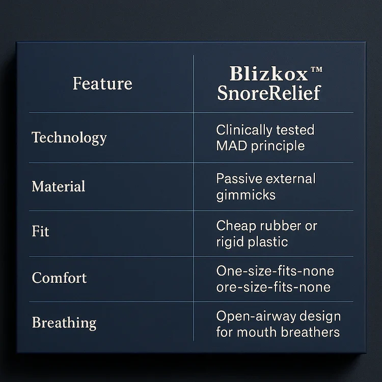 Winter Sale Blizkox™ SnoreRelief – FDA-Approved Anti-Snoring Mouthpiece