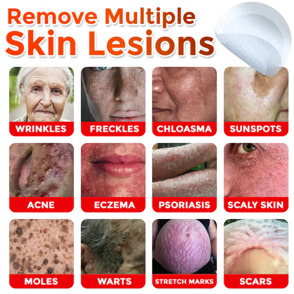 Juxek™ MicroNeedle Plant-based Skin Tag Removal Patch Made in the USA
