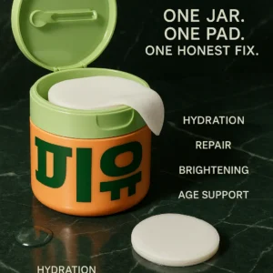 Korean Anti-Aging Toner Pads – Fades Dark Spots & Wrinkles Fast (100 Pads)