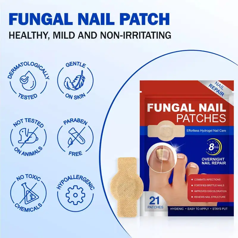 Nail Health Care Patches – Repair and Strengthen Weak Nails