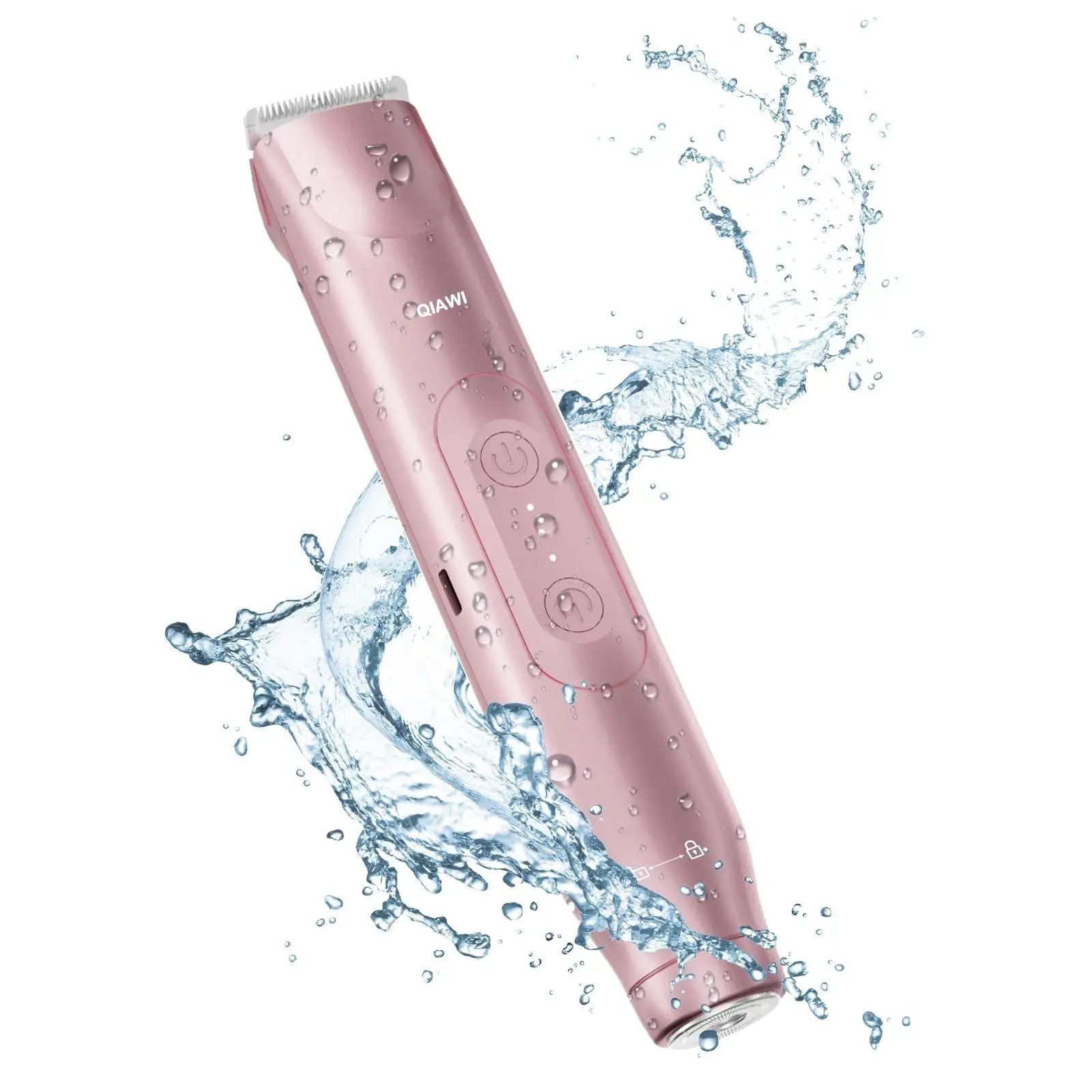 QIAWI 2-in-1 Ladies Hair Removal Device – Dual Blade Design