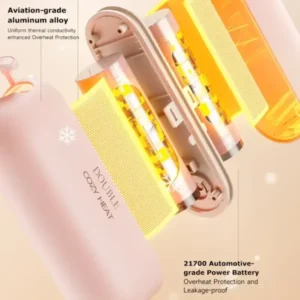 LOVILDS™ Magnetic Split Mini Portable Two-in-one hand warmer