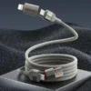 QIAWI™ Magnetic Anti-Tangle Charging Cable
