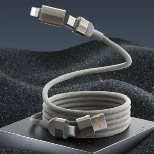 QIAWI™ Magnetic Anti-Tangle Charging Cable