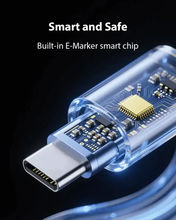 QIAWI™ Magnetic Anti-Tangle Charging Cable