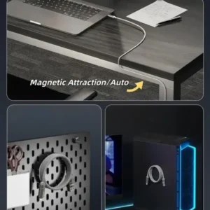QIAWI™ Magnetic Anti-Tangle Charging Cable