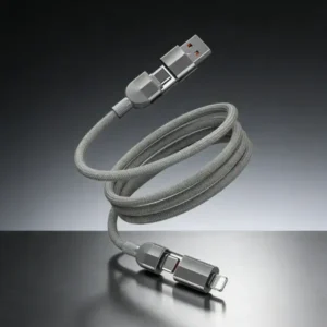 QIAWI™ Magnetic Anti-Tangle Charging Cable