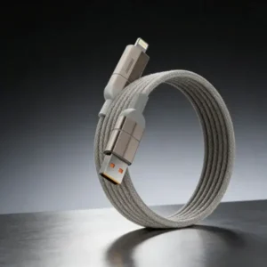 QIAWI™ Magnetic Anti-Tangle Charging Cable